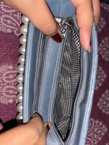 Ecco Pearl Handle Bag