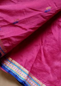 Purple Silk Saree