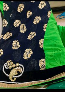 Elegant Green Ethnic Dupatta