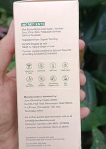 Branded Sealed Packed 💚 Organic Aloe Vera Gel