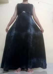 Elegant Black Maxi Dress