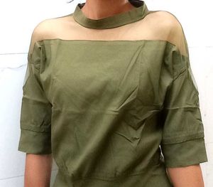 Olive Green Top