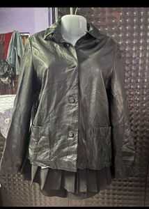 leather Black Jacket