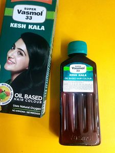 KESH KALA, SUPER VASMOL 33, Improve With 3 New Oils, Oil Based Hair Colour Using Natural Oxygen
