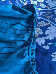 Blue Emblished Top
