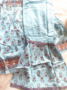 Floral Print Top and Pants Set