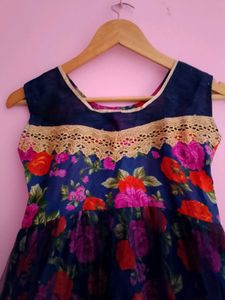 Cute Long Anarkali Gown