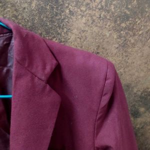Sale Burgundy Blazer