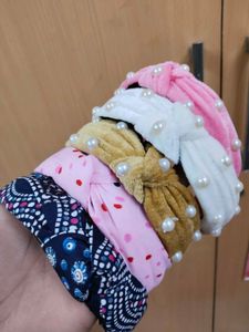 Cute Pearl Headband Set pack of 5 (L)