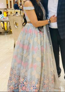 Light Grey Lehenga