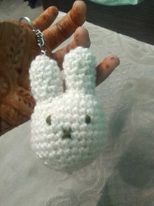 Crochet Cute Cat And Bunny Keychains