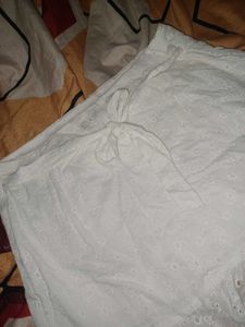 White Mini Skirt