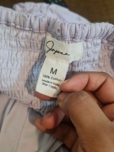 Lavender Tiered Mini Dress