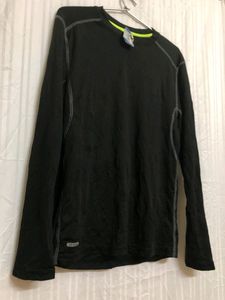 5 star Black Long Sleeve T Shirt