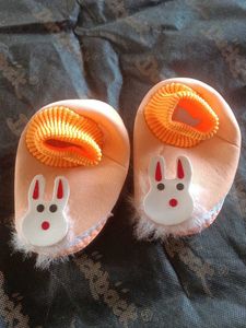 Combo Of Baby Booties &amp; Dress