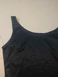 Black Sleeveless Tank Top