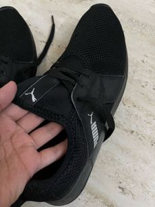 Puma Black Running Shoes