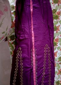 Flared Purple Palazzos