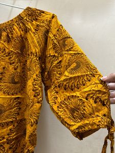 Sunflower Design Top