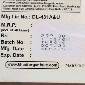 Khadi Organic Indigo Powder Original Herbal Produc