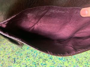 Vintage Textured Leather Shoulder Bag