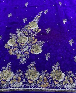 Dabka, zari, sequence Work Suit