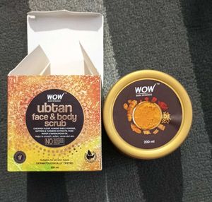 Wow Skin Science Ubtan Face &amp; Body Scrub