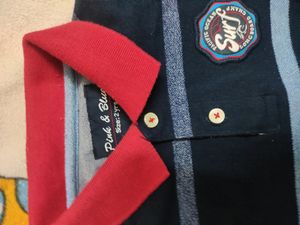 Kids Collar T Shirt