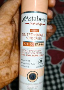 Astaberry Tinted+ Matte Sunscreen SPF 50 PA+++
