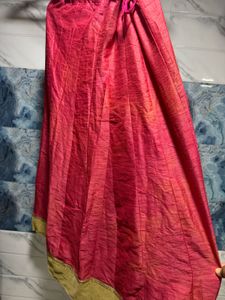 Pink Ethnic Skirt
