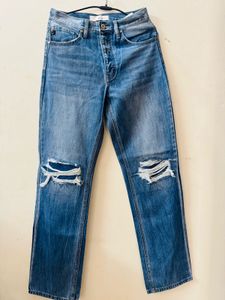 Ripped Jeans …Waist Is 28