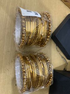 Golden Bangle Set