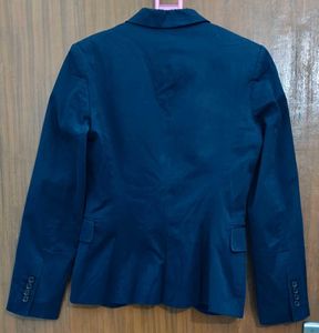 ZARA BASIC Navy Blazer