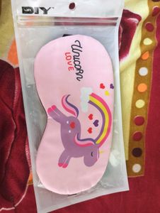Cute Unicorn 🦄 Eye Mask With Gel Pad
