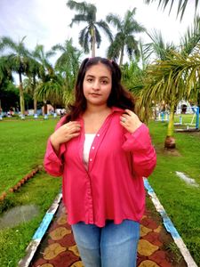 casual pink shirt
