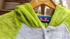 Fun Green woolen jumpsuit for women&#39;s