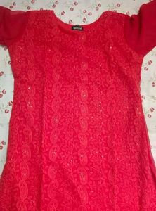 Chikan kari only Kurta For Women