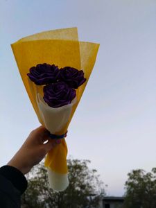 Purple Rose Bouquet