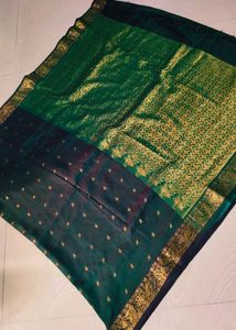 Cotton Blend Pure Gadwal Saree