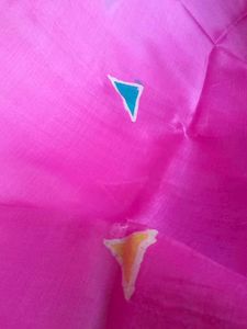 Resham Silk Batik Print Saree