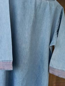 Denim Kurta In Good Condition  .