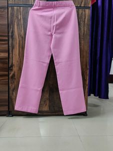 Elegant Pink Wide Leg pant