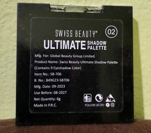Swiss Beauty Eye Shadow Palette