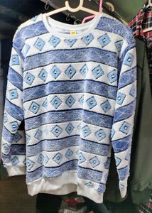 Stylish Patterned Pullover Sweater