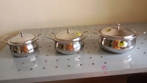 Brand New Set Of Steel Handi