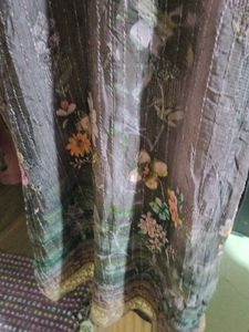 Floral Print Kurti Pant Set