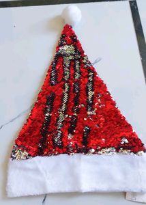 Christmas Sequence Cap