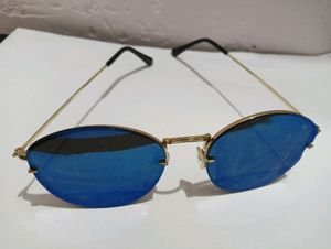 UV Protection, Mirrored Aviator Sunglass (For Men