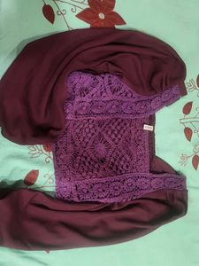 Purple Kurta Set