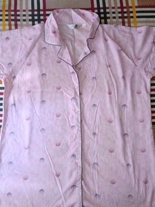 Pink Pajama Shirt